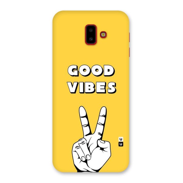 Good Vibes Victory Back Case for Galaxy J6 Plus