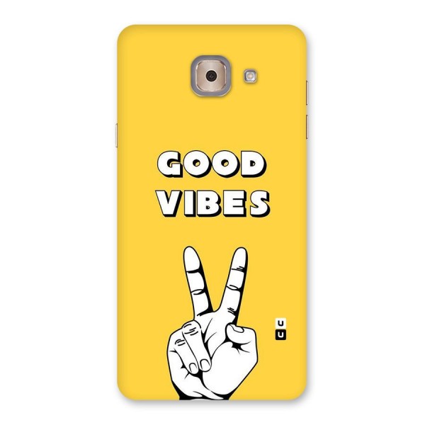 Good Vibes Victory Back Case for Galaxy J7 Max