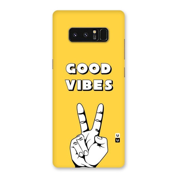 Good Vibes Victory Back Case for Galaxy Note 8