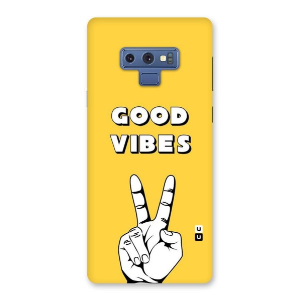 Good Vibes Victory Back Case for Galaxy Note 9