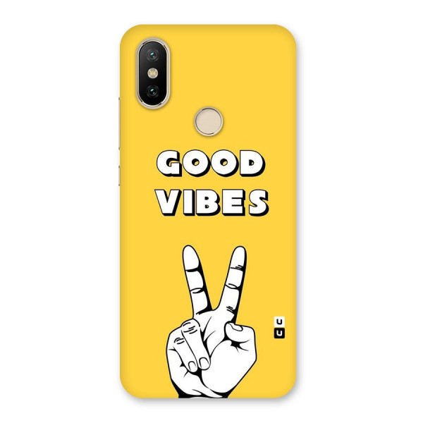 Good Vibes Victory Back Case for Mi A2