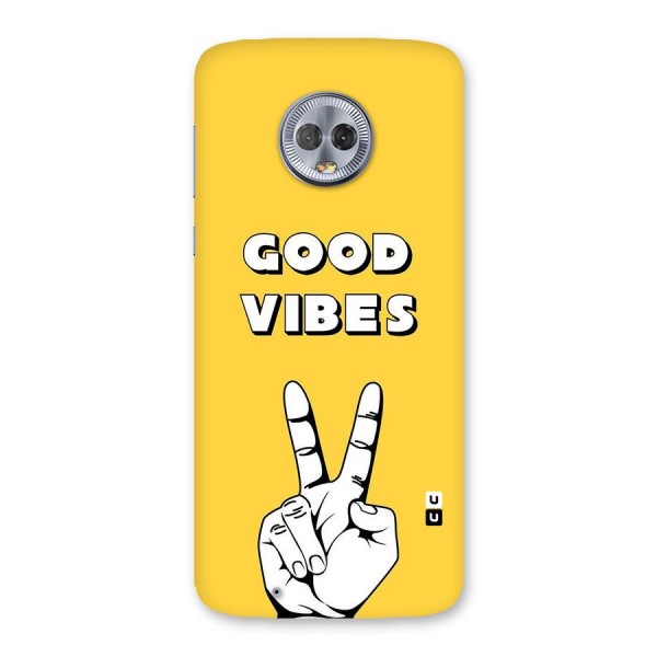 Good Vibes Victory Back Case for Moto G6