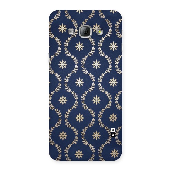 Gorgeous Gold Leaf Pattern Back Case for Galaxy A8