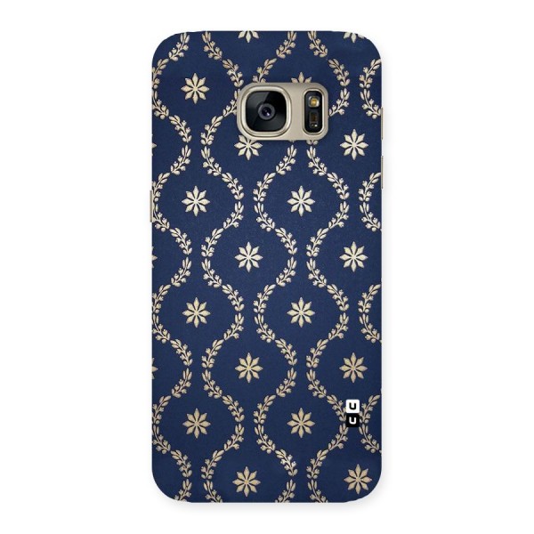 Gorgeous Gold Leaf Pattern Back Case for Galaxy S7