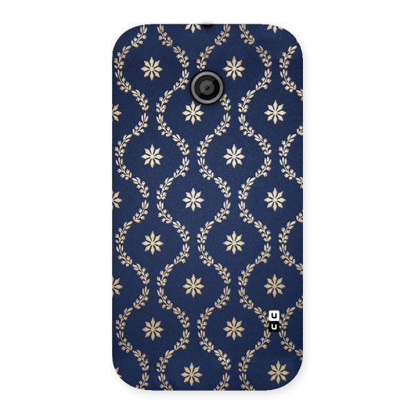 Gorgeous Gold Leaf Pattern Back Case for Moto E