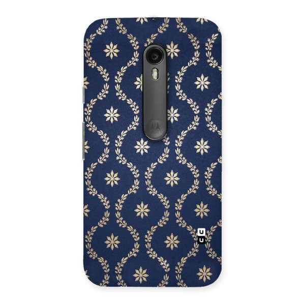 Gorgeous Gold Leaf Pattern Back Case for Moto G3