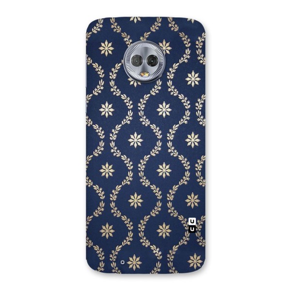 Gorgeous Gold Leaf Pattern Back Case for Moto G6