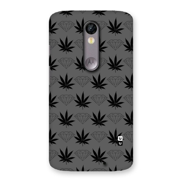 Grass Diamond Back Case for Moto X Force