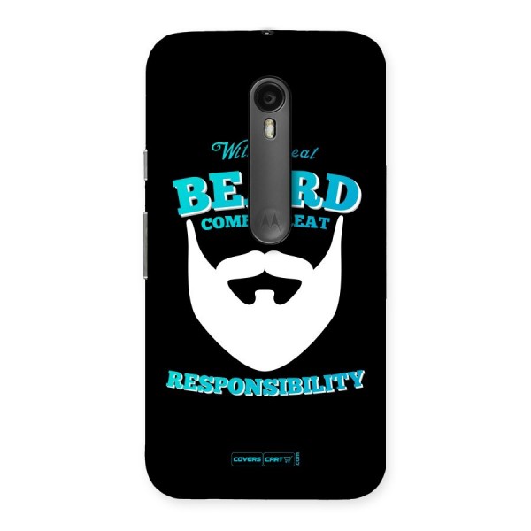 Great Beard Back Case for Moto G3