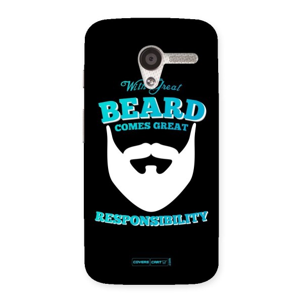 Great Beard Back Case for Moto X