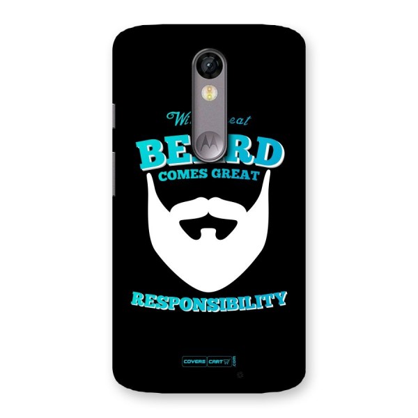 Great Beard Back Case for Moto X Force