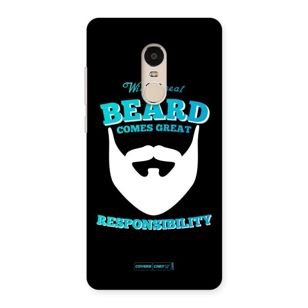 Great Beard Back Case for Xiaomi Redmi Note 4