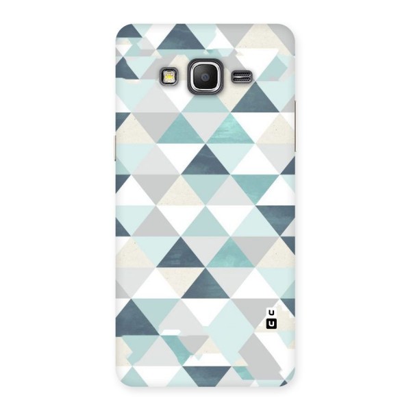 Green And Grey Pattern Back Case for Galaxy Grand Prime