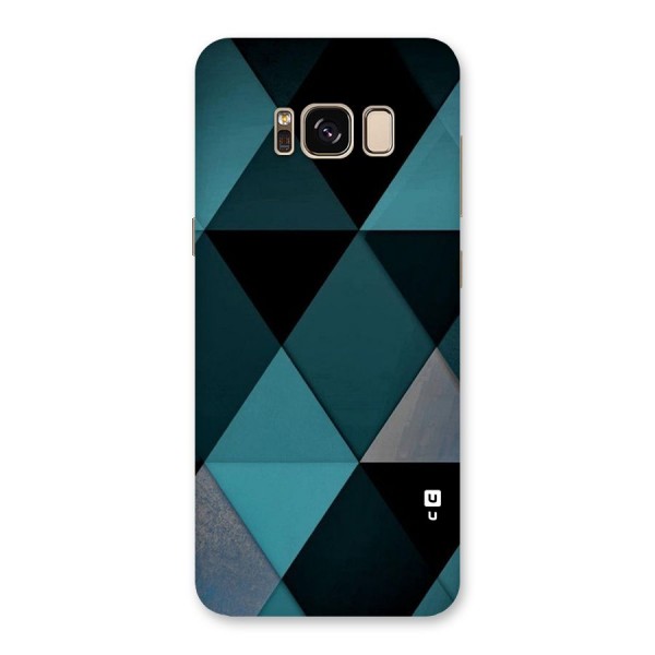 Green Black Shapes Back Case for Galaxy S8