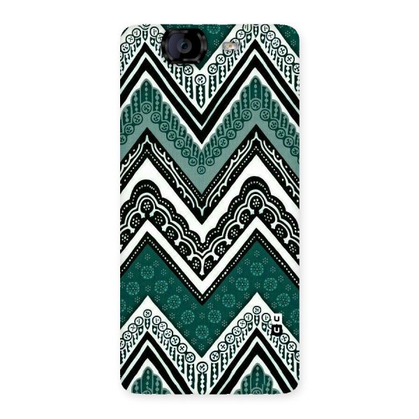 Green Chevron Back Case for Canvas Knight A350