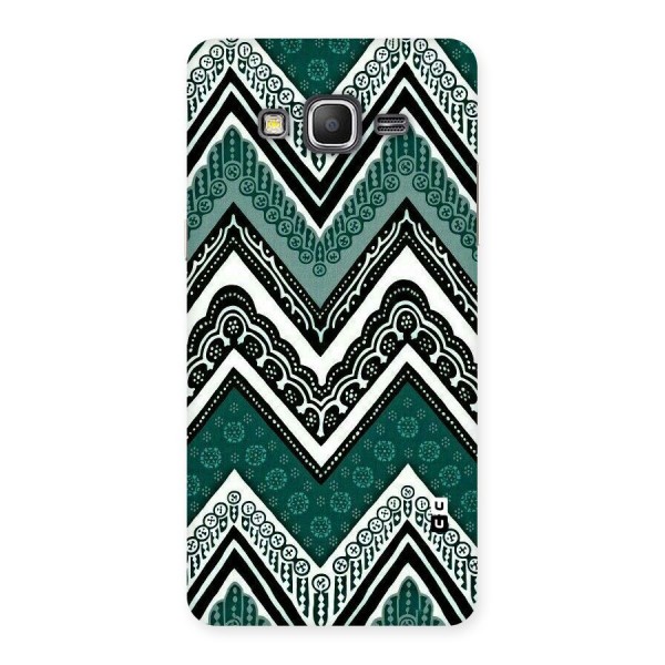 Green Chevron Back Case for Galaxy Grand Prime