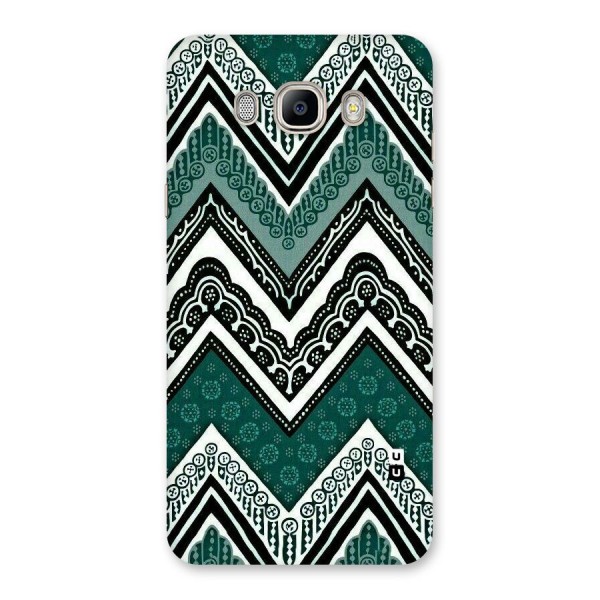 Green Chevron Back Case for Galaxy On8