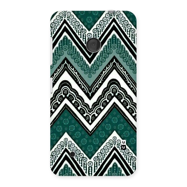 Green Chevron Back Case for Lumia 530