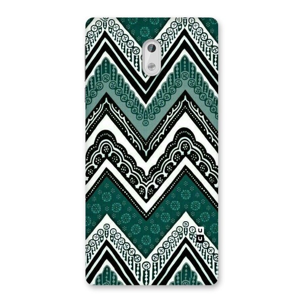 Green Chevron Back Case for Nokia 3