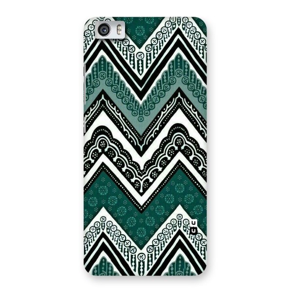 Green Chevron Back Case for Xiaomi Redmi Mi5