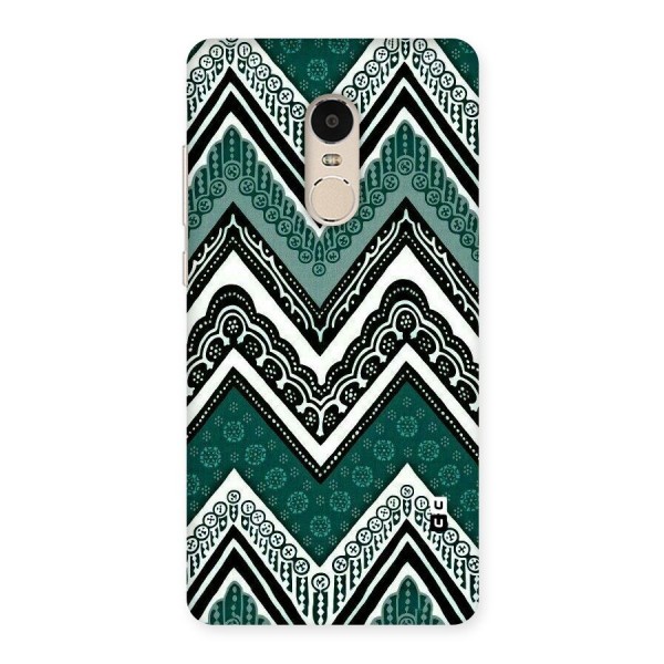 Green Chevron Back Case for Xiaomi Redmi Note 4