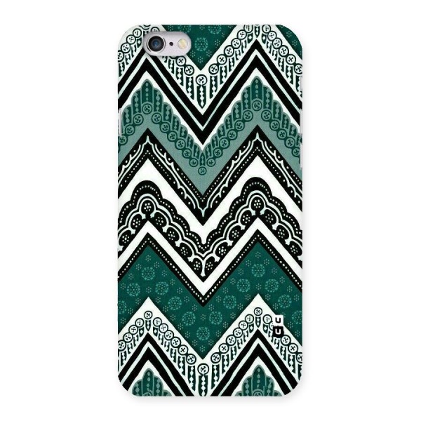 Green Chevron Back Case for iPhone 6 6S