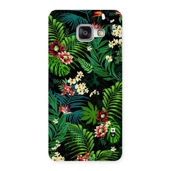 Green Leaf Design Back Case for Galaxy A3 2016