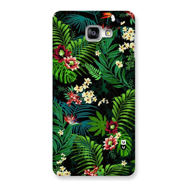 Green Leaf Design Back Case for Galaxy A9