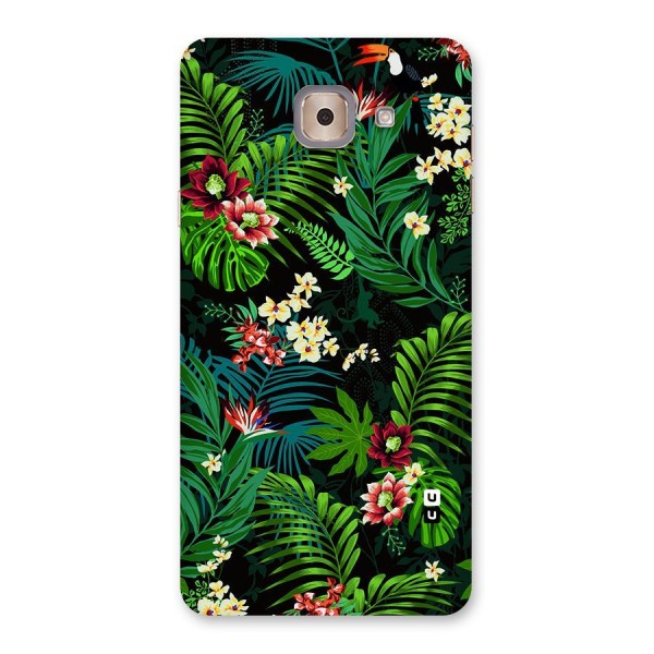 Green Leaf Design Back Case for Galaxy J7 Max