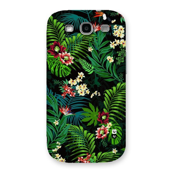 Green Leaf Design Back Case for Galaxy S3 Neo