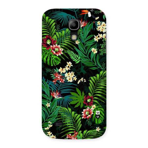 Green Leaf Design Back Case for Galaxy S4 Mini