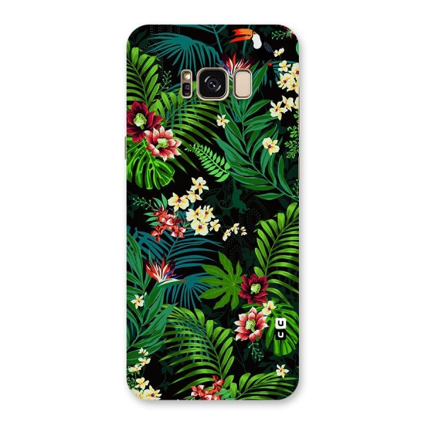 Green Leaf Design Back Case for Galaxy S8 Plus