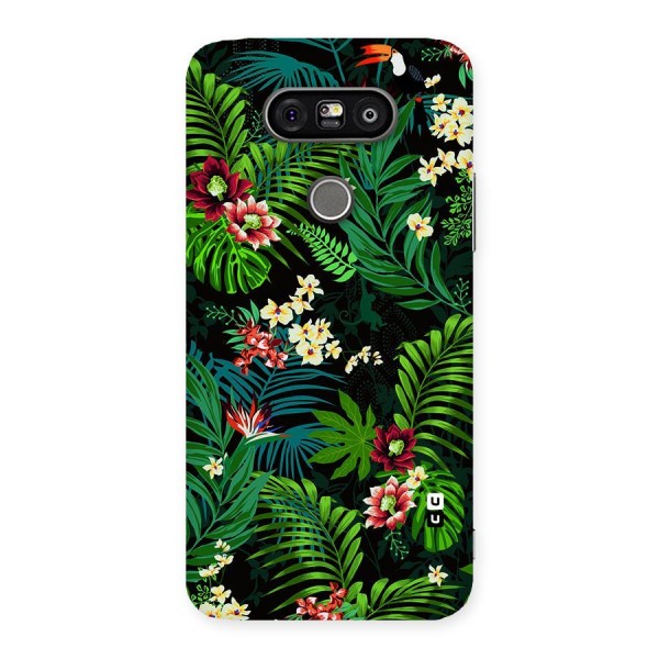 Green Leaf Design Back Case for LG G5