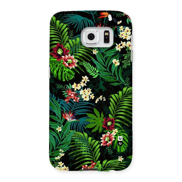 Green Leaf Design Back Case for Samsung Galaxy S6