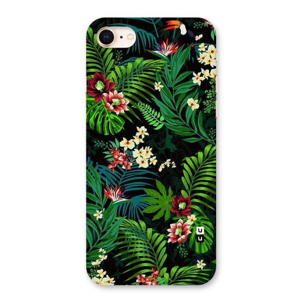 Green Leaf Design Back Case for iPhone 8