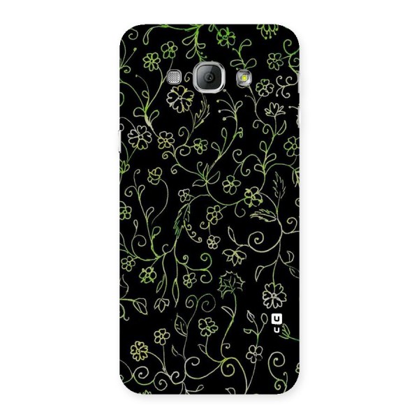 Green Leaves Back Case for Galaxy A8