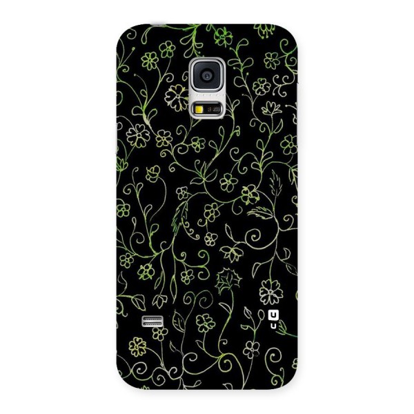 Green Leaves Back Case for Galaxy S5 Mini