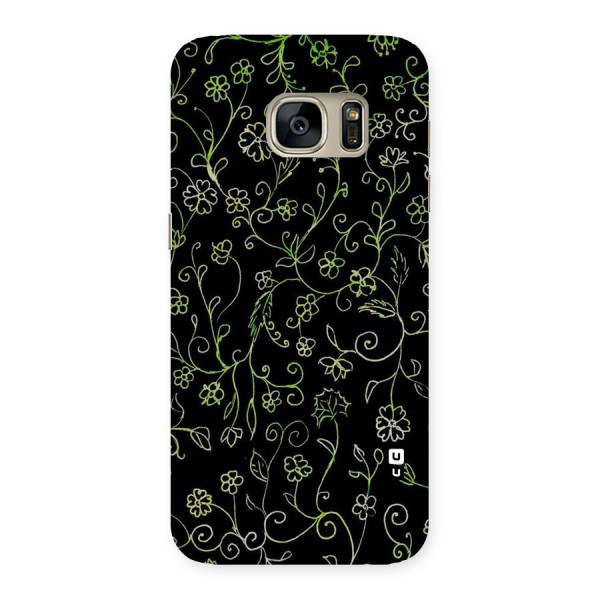 Green Leaves Back Case for Galaxy S7