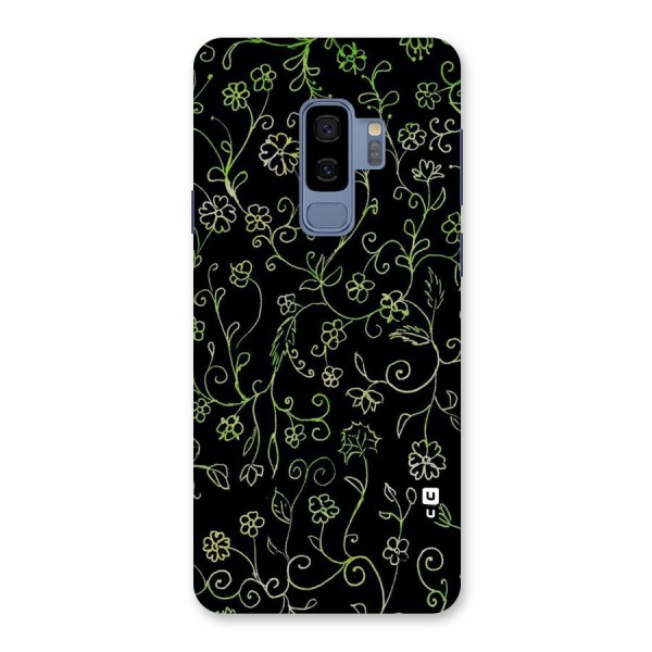 Green Leaves Back Case for Galaxy S9 Plus