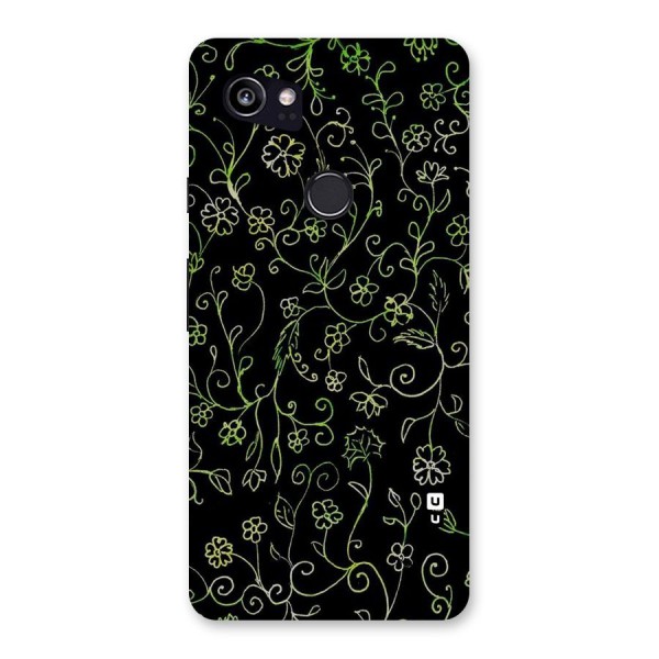 Green Leaves Back Case for Google Pixel 2 XL