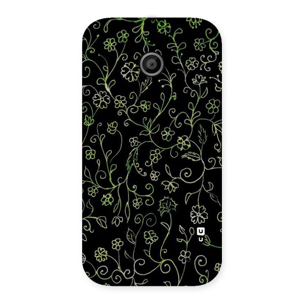 Green Leaves Back Case for Moto E