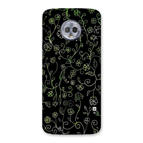 Green Leaves Back Case for Moto G6