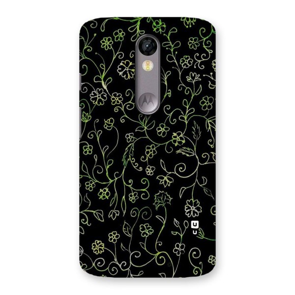 Green Leaves Back Case for Moto X Force