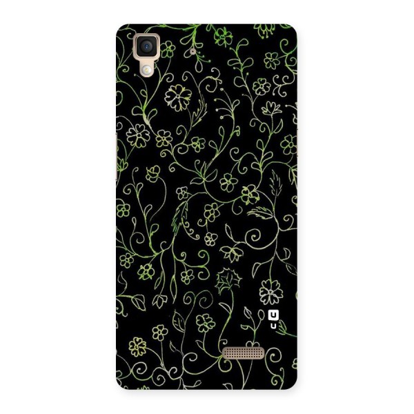 Green Leaves Back Case for Oppo R7