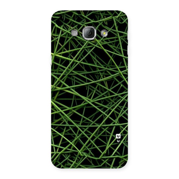 Green Lines Back Case for Galaxy A8