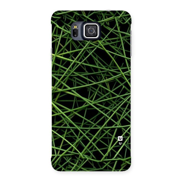 Green Lines Back Case for Galaxy Alpha