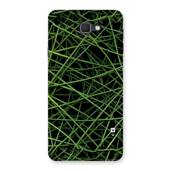 Green Lines Back Case for Samsung Galaxy J7 Prime