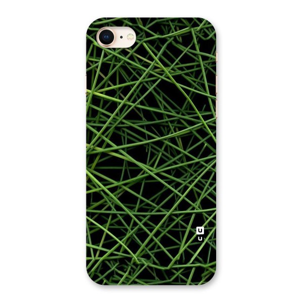 Green Lines Back Case for iPhone 8