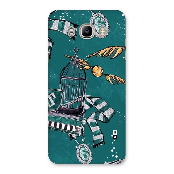 Green Scarf Back Case for Galaxy On8