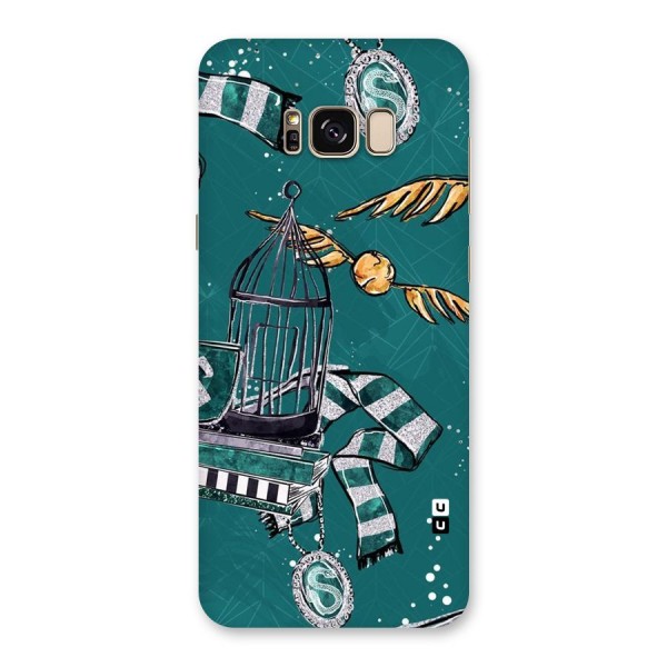 Green Scarf Back Case for Galaxy S8 Plus